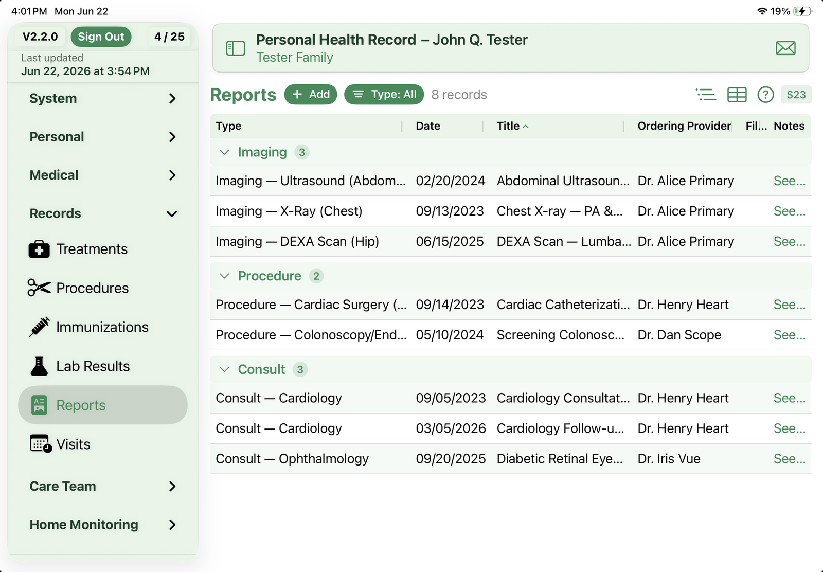 Reports