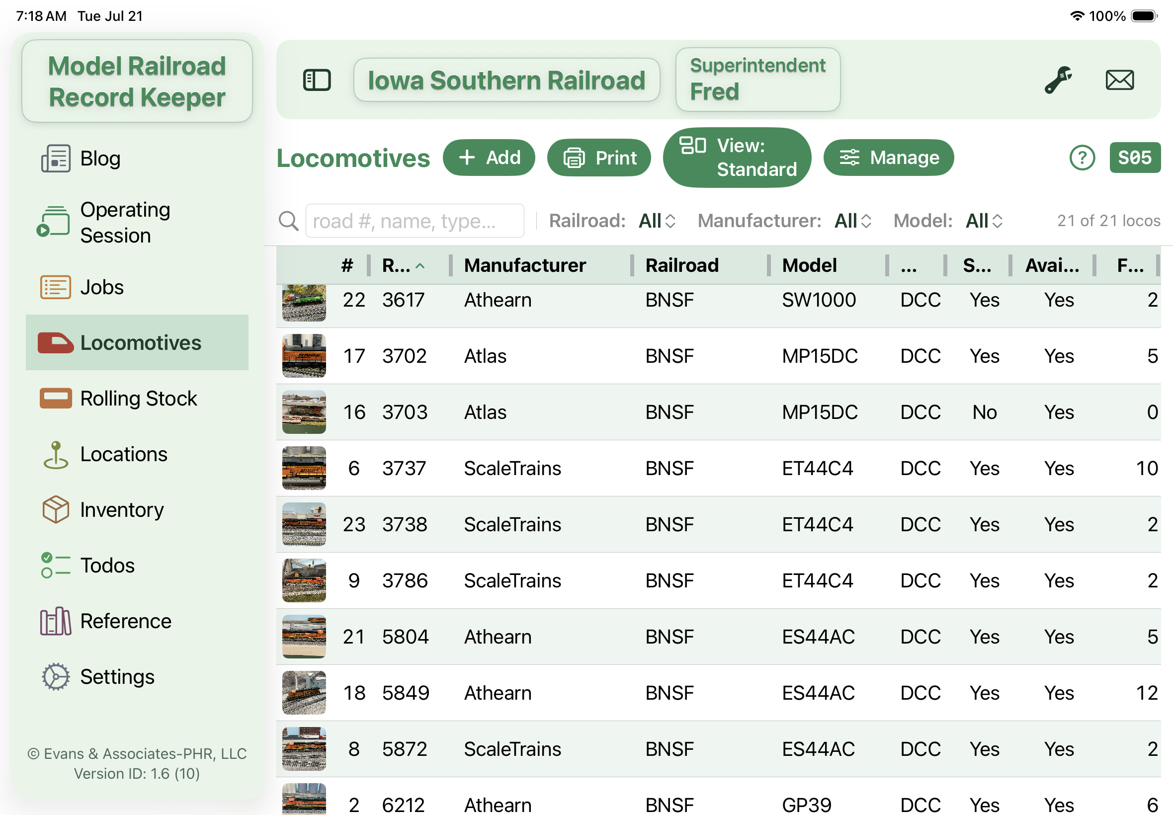 Locomotives